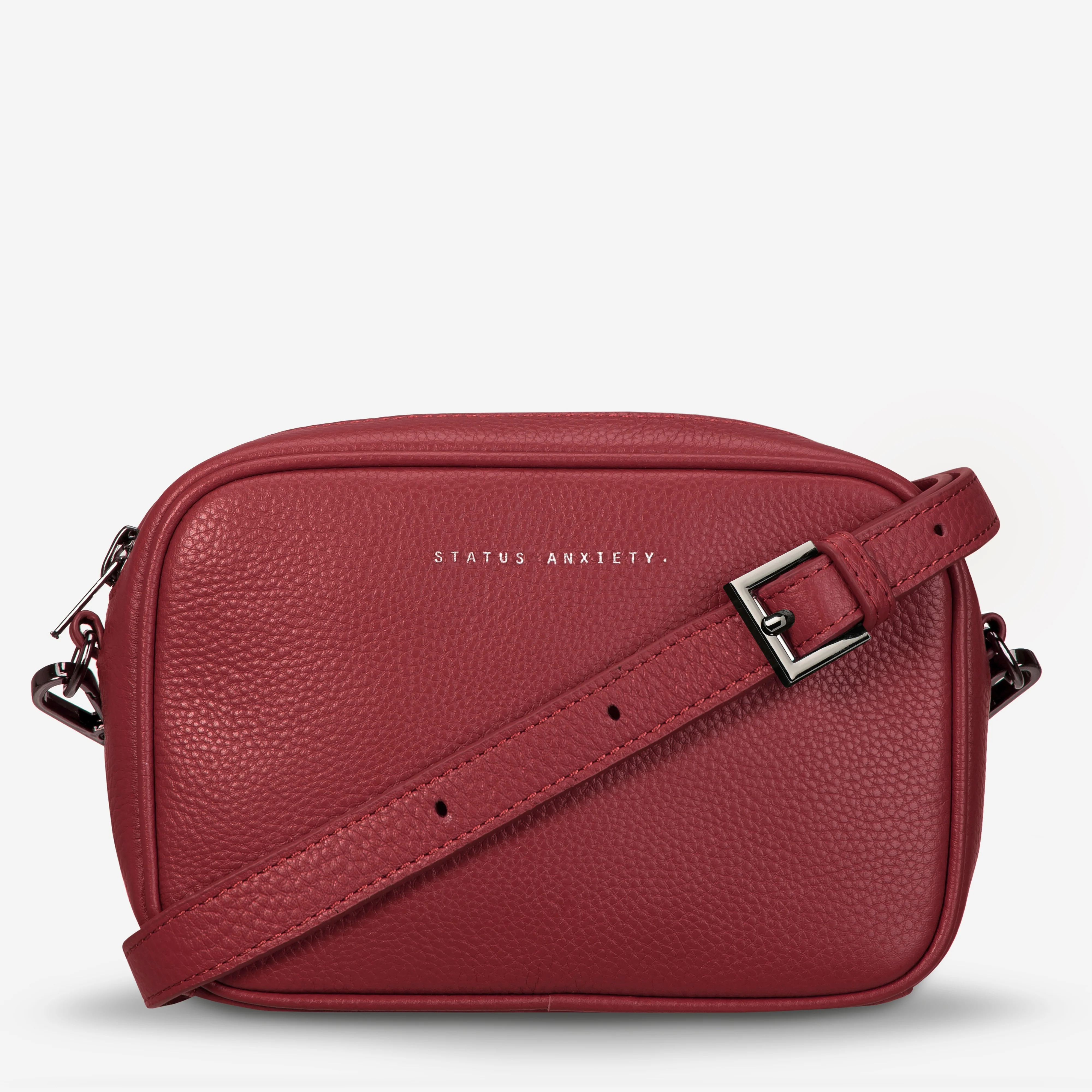Plunder Bag With Dual Straps - Rouge - Image 4