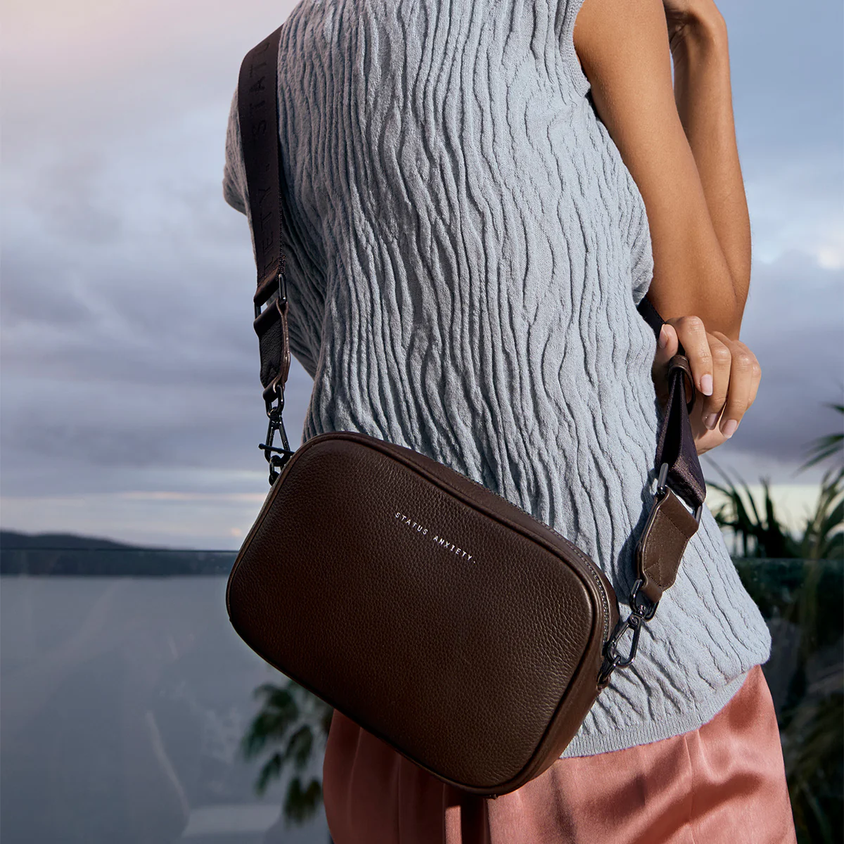 Plunder Bag With Dual Straps - Cocoa - Image 18