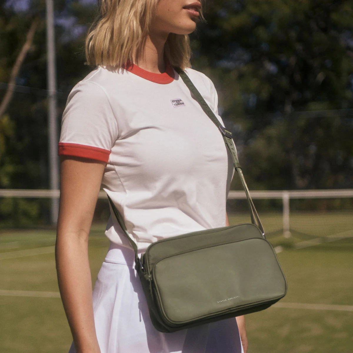 Rani Recycled Bag - Olive - Image 12
