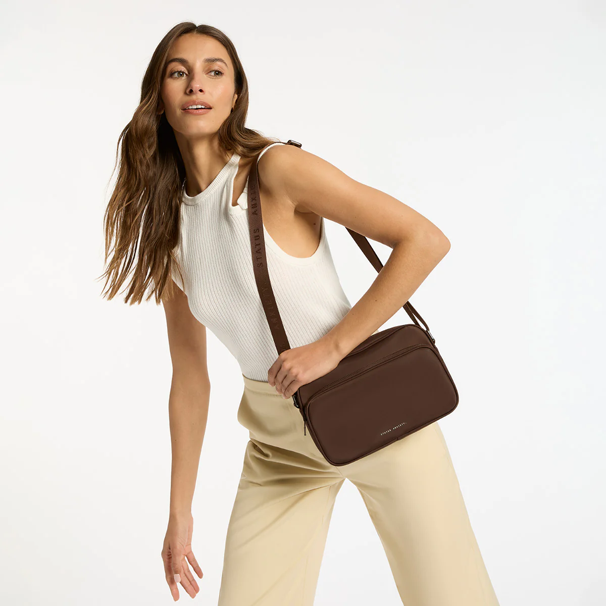 Rani Recycled Bag - Truffle - Image 10