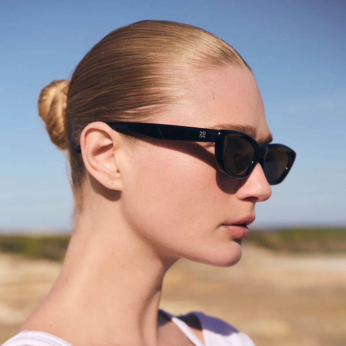 Sidelines Sunglasses - Black - Image 9