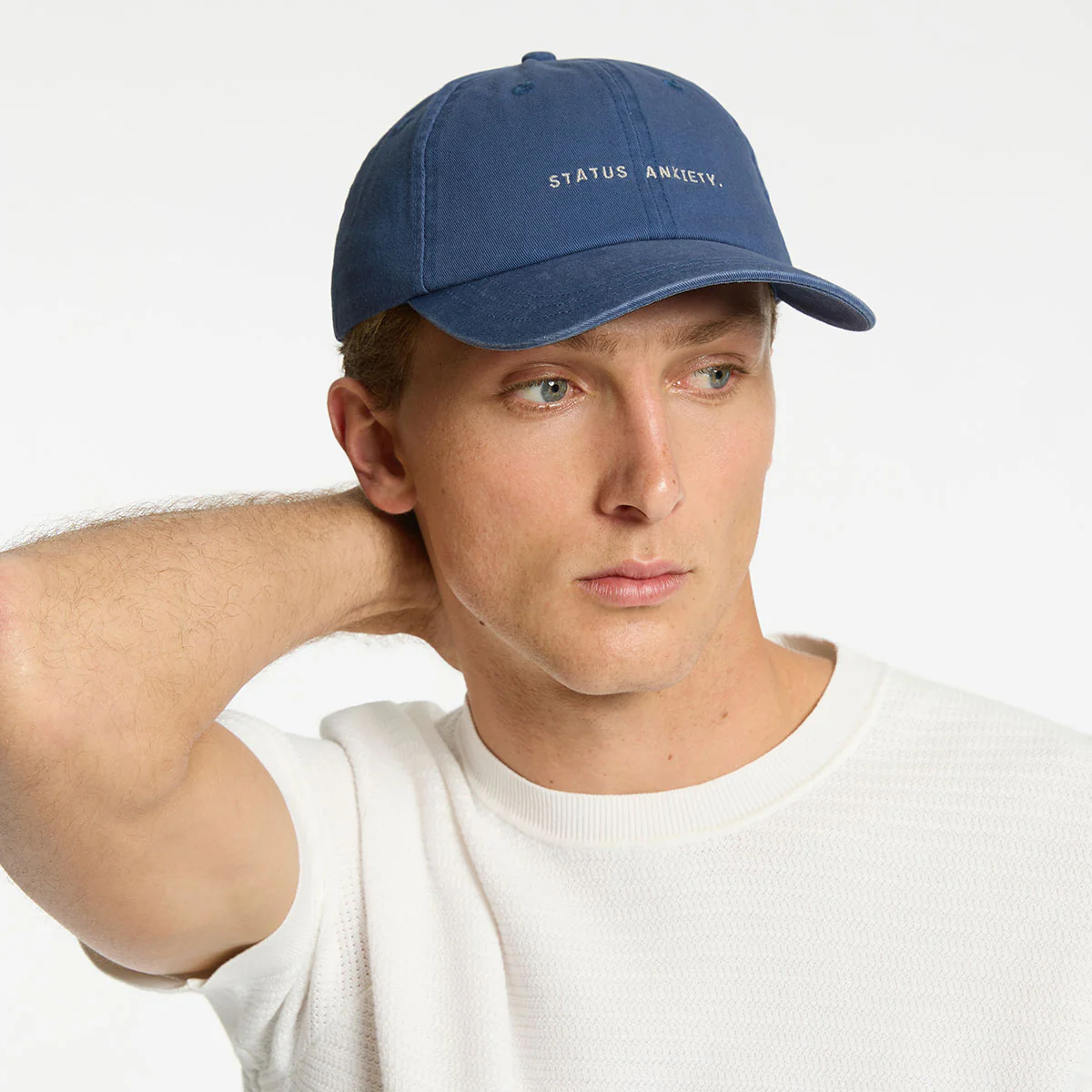 Status Anxiety Cap - French Blue - Image 6