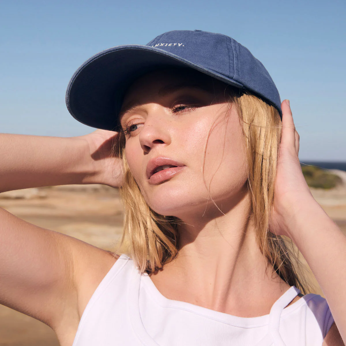 Status Anxiety Cap - French Blue - Image 8