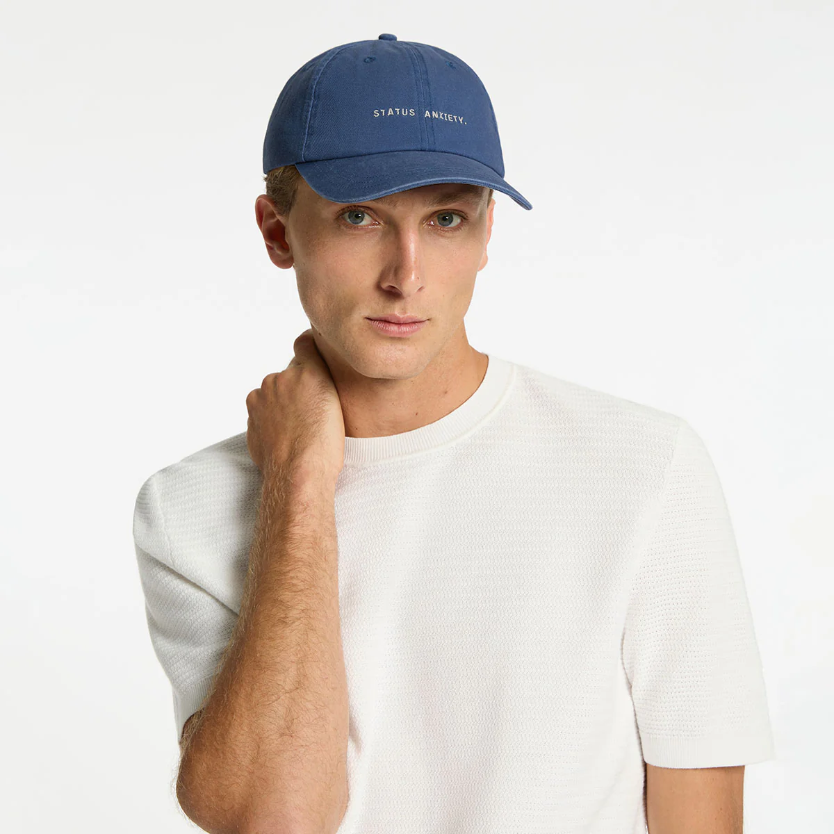 Status Anxiety Cap - French Blue - Image 9