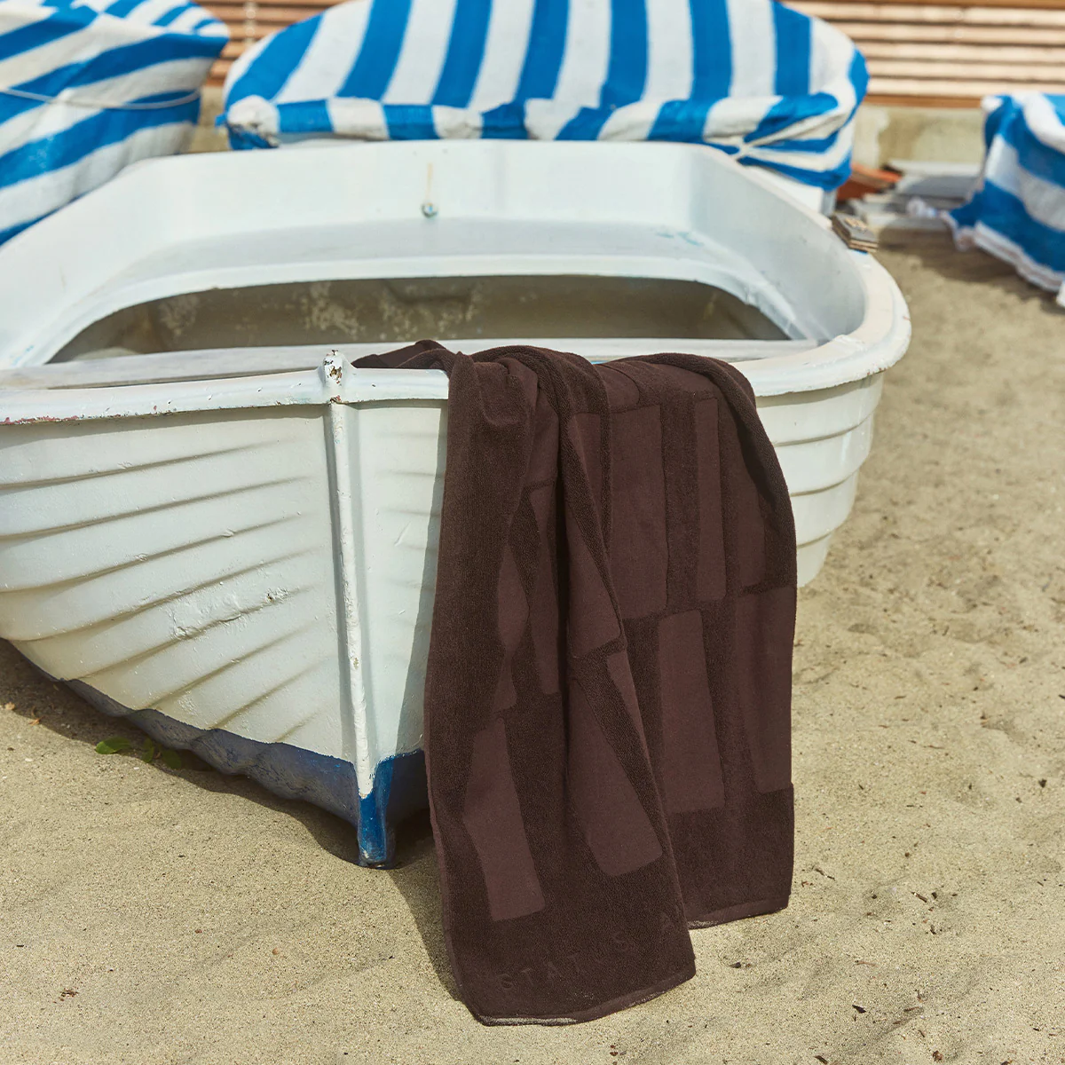 Stay A While Towel - Bark - Image 13