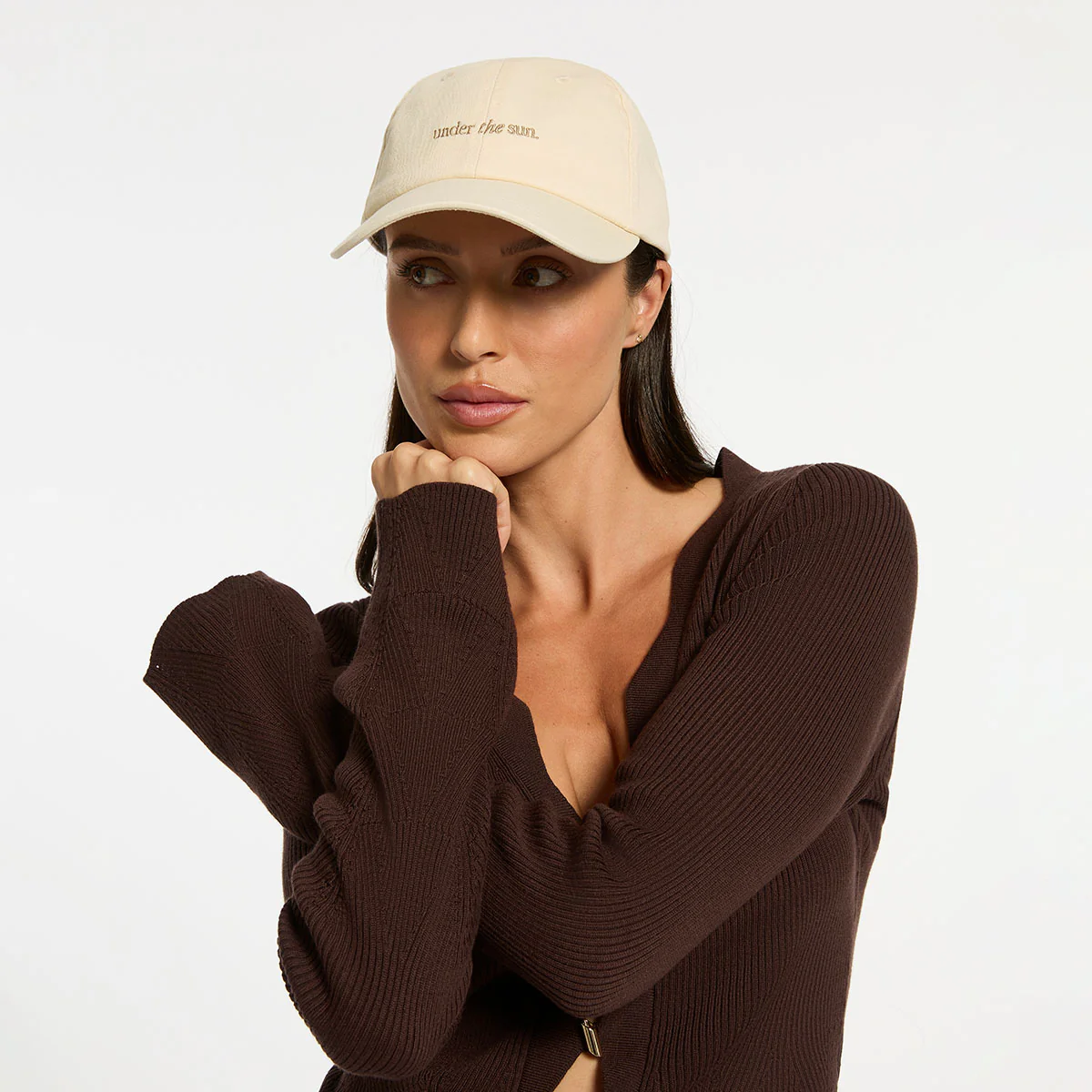 Under The Sun Cap - Cream - Image 7