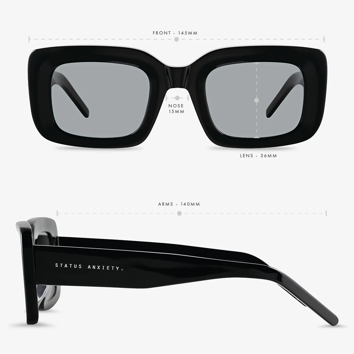 Unyielding Sunglasses - Black - Image 6