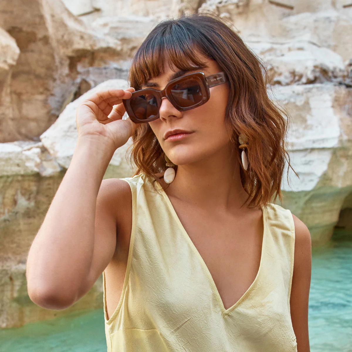 Unyielding Sunglasses - Brown - Image 7
