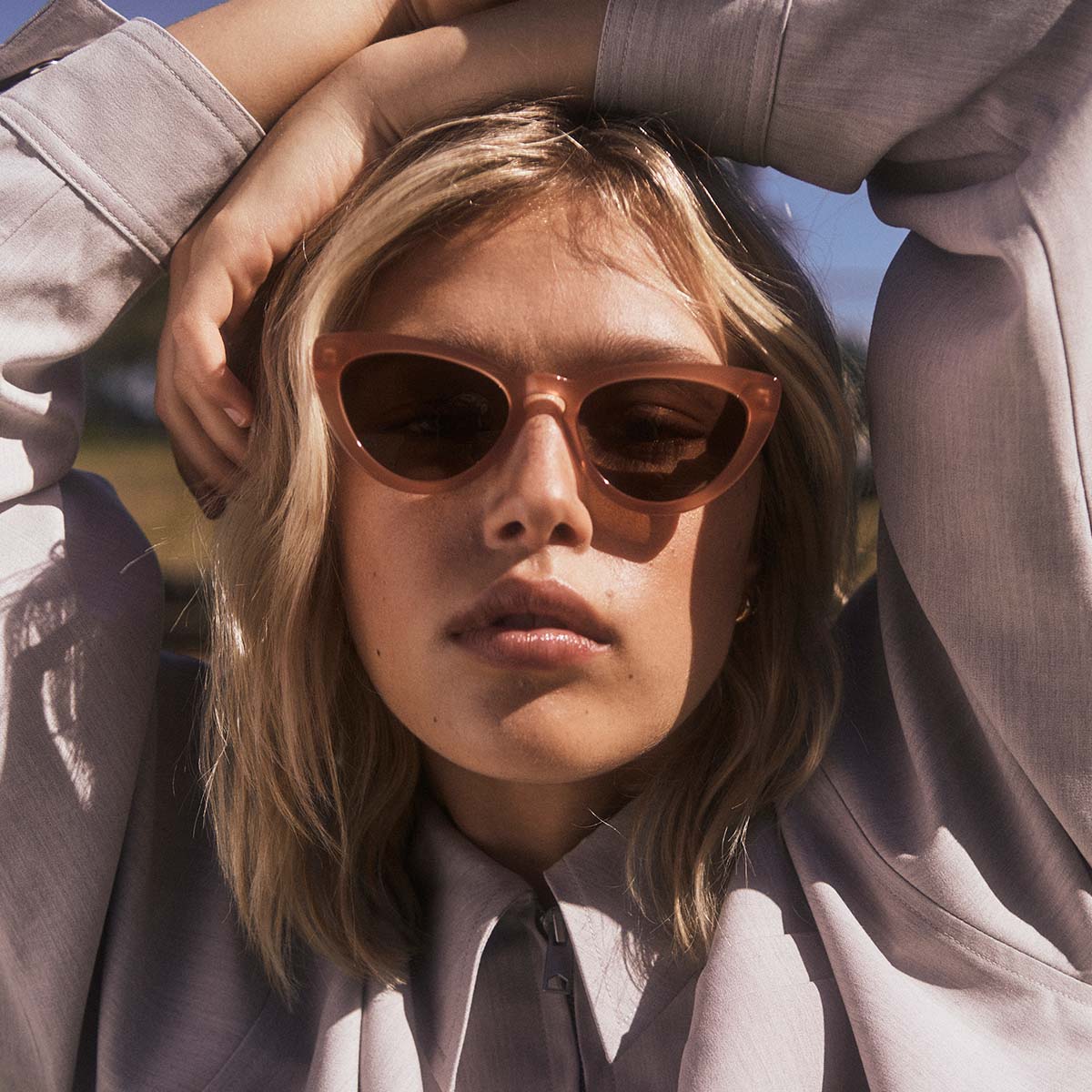 Villain Sunglasses - Rose - Image 10