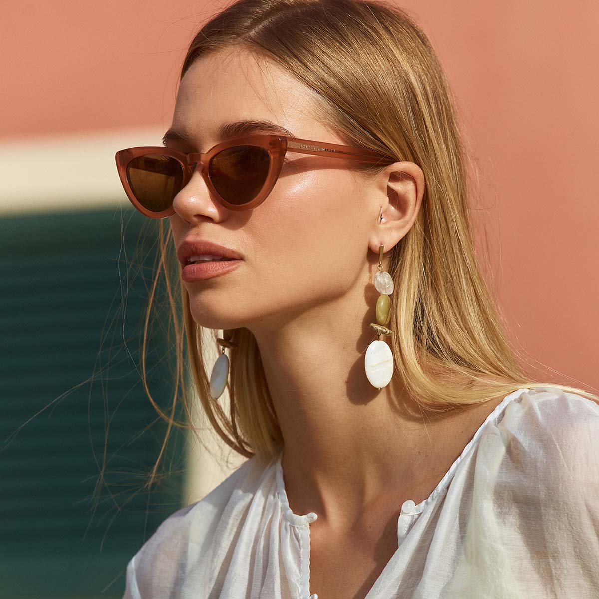 Villain Sunglasses - Rose - Image 13