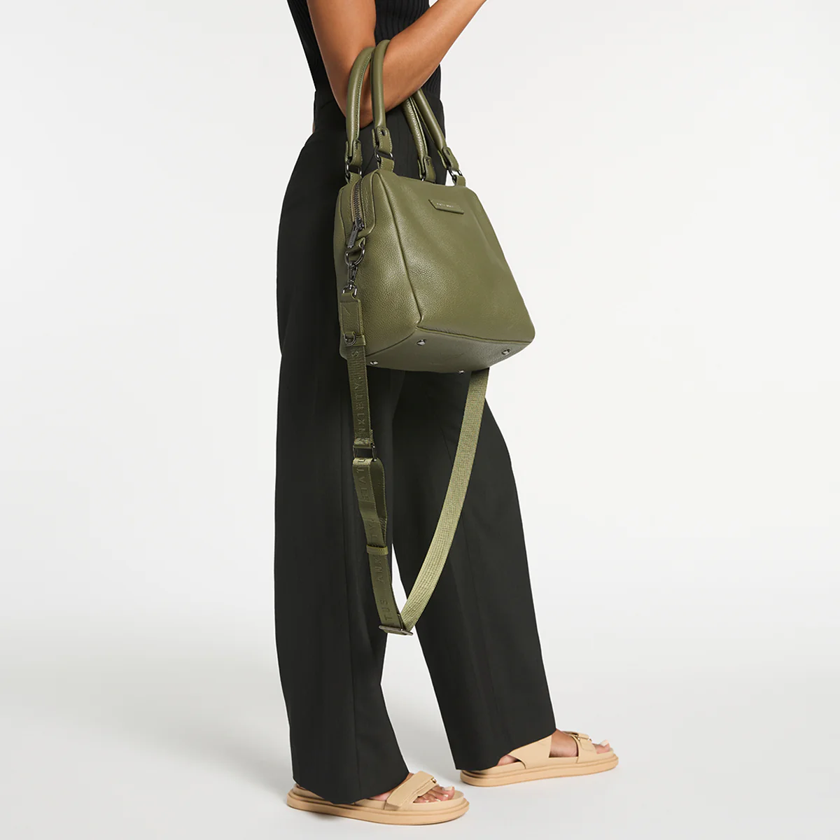 Web Strap Thin - Khaki - Image 5
