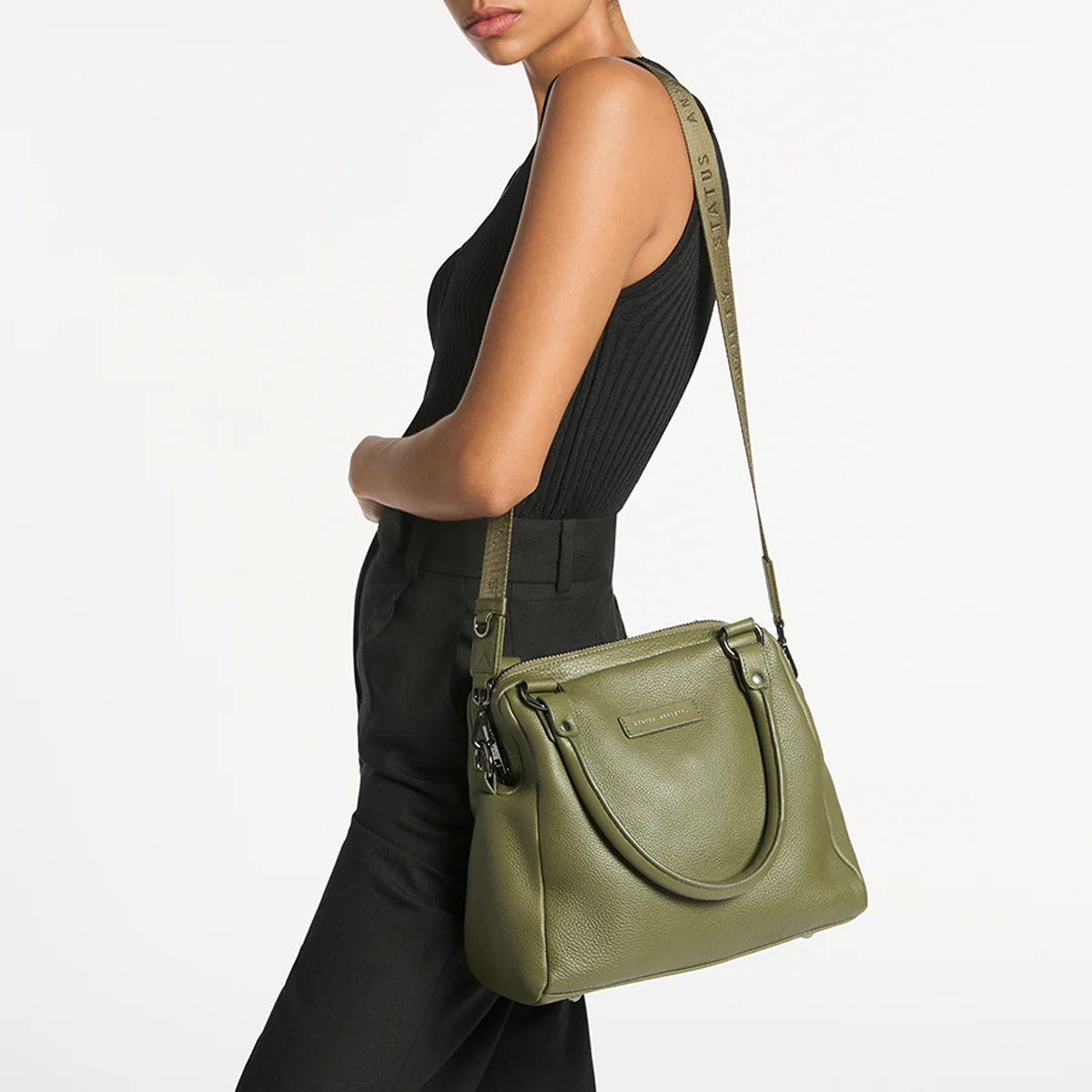 Web Strap Thin - Khaki - Image 6